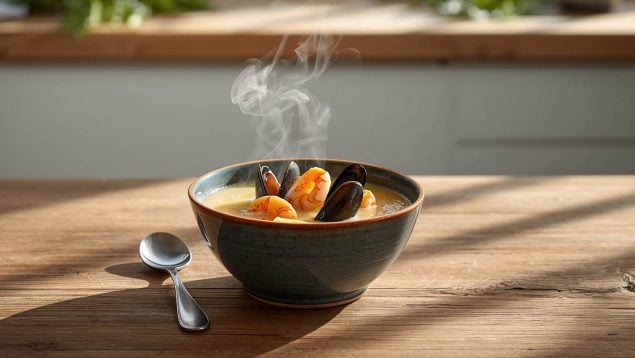 Sopa de marisco