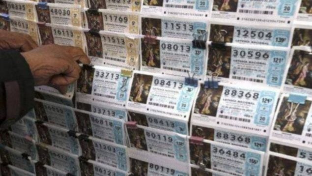 décimo de Lotería de Navidad