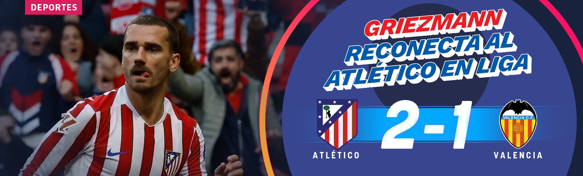 Griezmann reconecta al Atlético en Liga