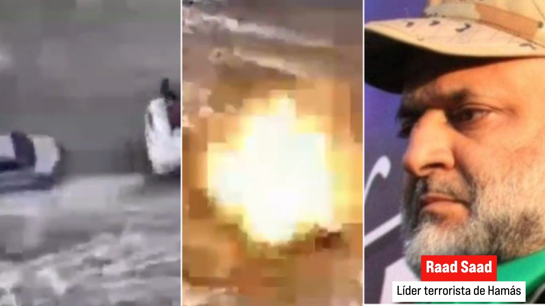 Así ha eliminado Israel al líder terrorista de Hamás Raad Saad, uno de los ideólogos del 7 de octubre
