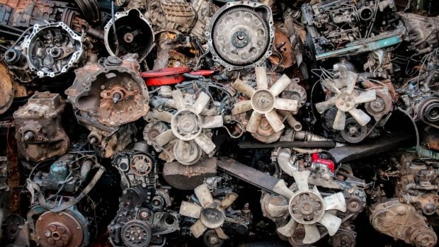 economia circular motores chatarra