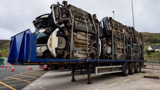 Exportación chatarra