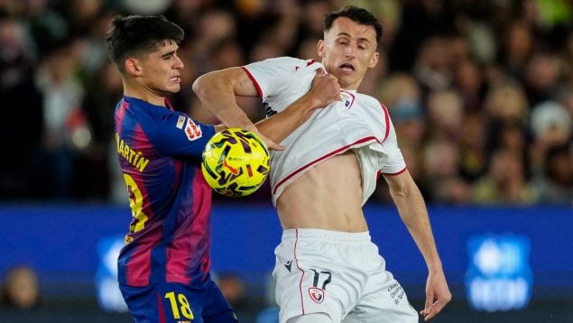 Barcelona, Osasuna, directo