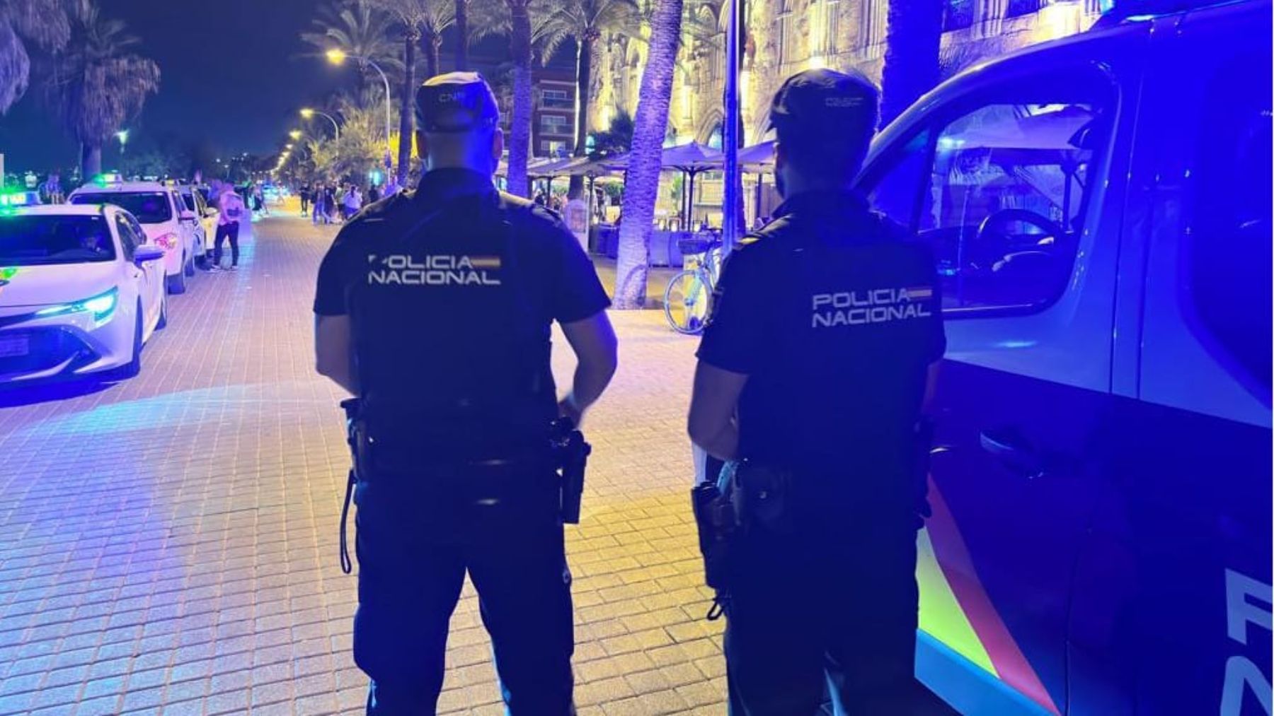 Detenidos dos colombianos cuando trataban de robar en un mercadillo navideño del centro de Palma