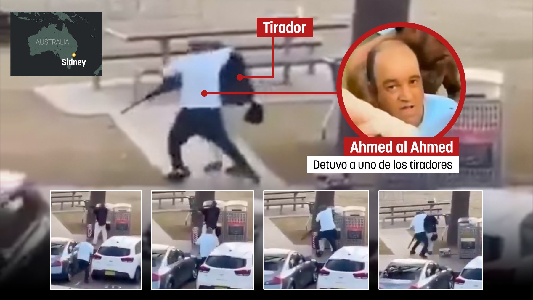 Éste es el héroe que desarmó a uno de los yihadistas de Sídney: frutero, padre de dos hijos y musulmán