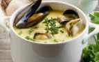 Mejillones en crema