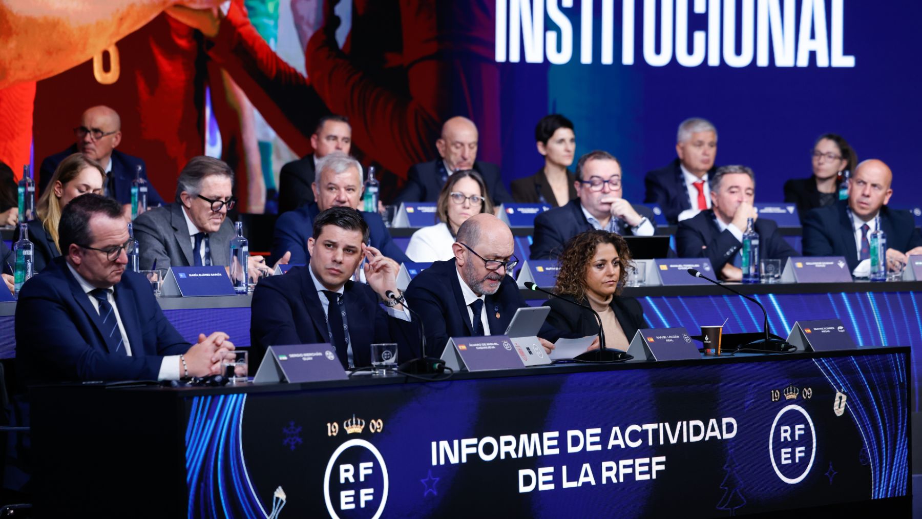 Louzán: El fútbol español vuelve a ser un equipo unido