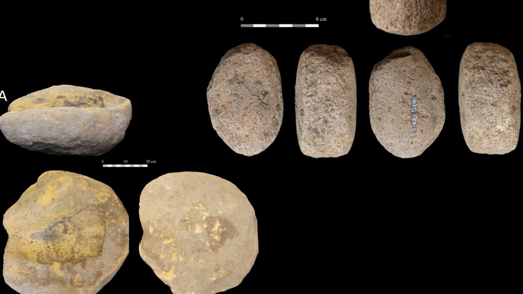 Mortero hallado en Martinarri. Imagen: Universidad del País Vasco.