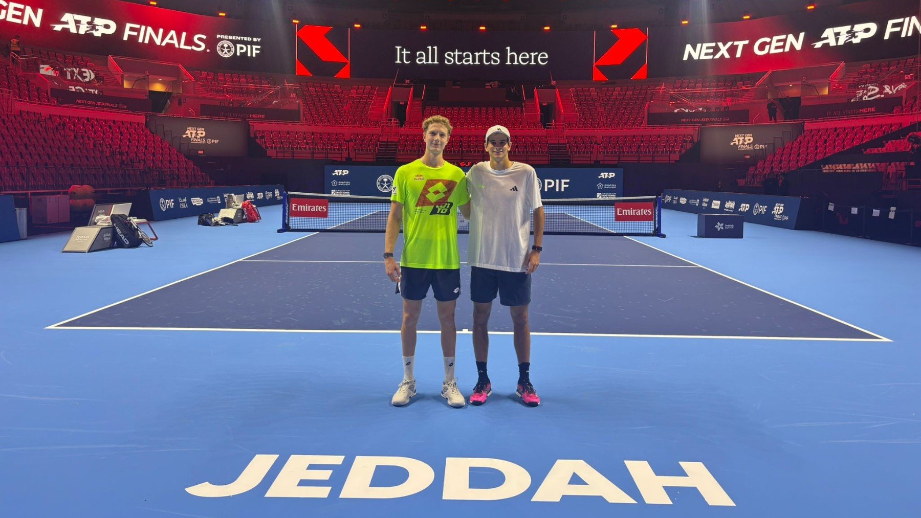 El camino de Landaluce y Jódar en las Next Gen ATP Finals: mismo grupo y con el favorito a ganar el torneo