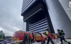 Torre Foster, incendio, bomberos, Madrid