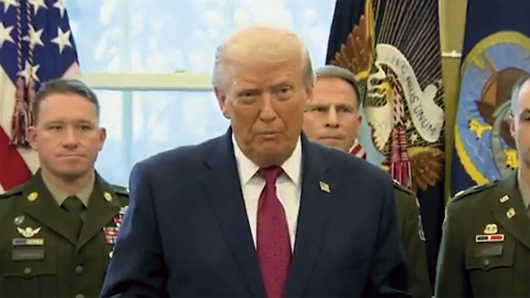 Trump demandará a la BBC por insinuar que alentó el asalto al Capitolio y por negarse a compensarle