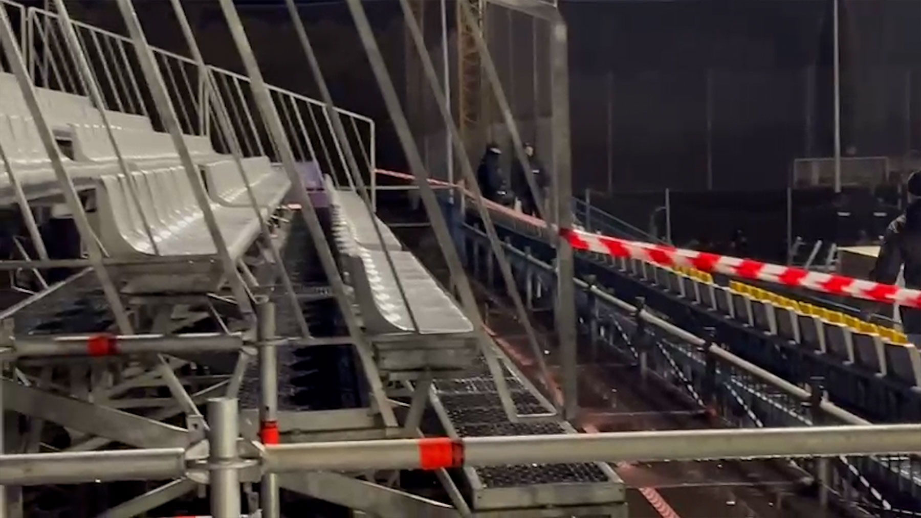 Esta es la problemática grada que puso en peligro el Guadalajara-Barcelona y que se llenará finalmente