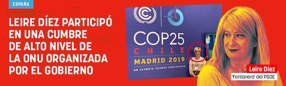 Leire Díez participó en una cumbre de alto nivel de la ONU organizada por el Gobierno