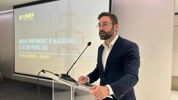 El secretario de Estado de Energía, Joan Groizard, inauguró el encuentro de UNEF.