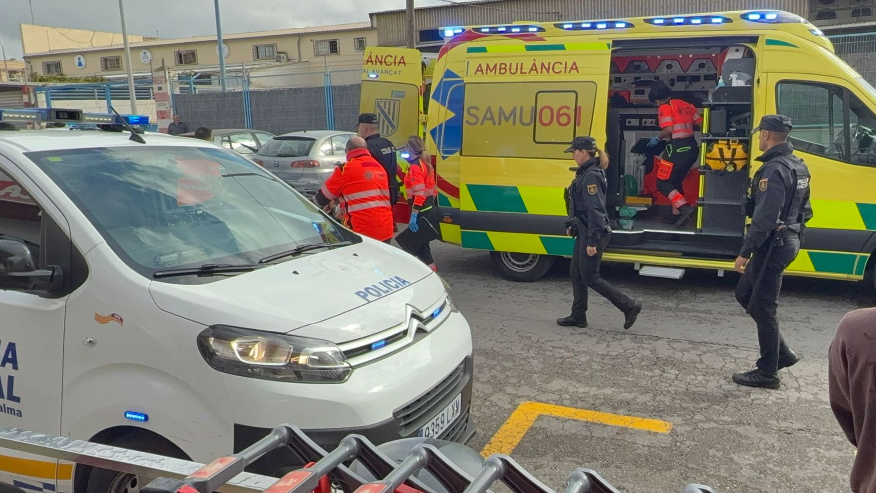 El atropello mortal de una niña de 3 años en Palma deja a policías y sanitarios con secuelas psicológicas