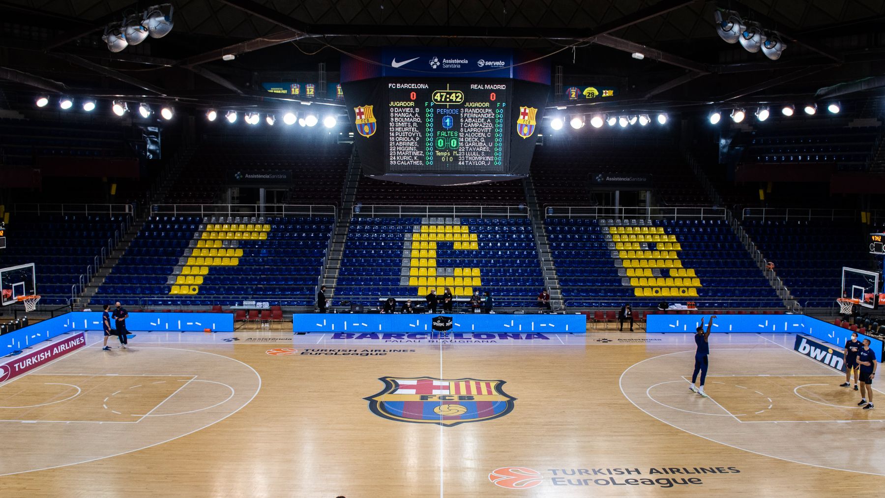 El Barcelona-Maccabi Tel Aviv se jugará a puerta cerrada dos días antes de la visita israelí a Madrid