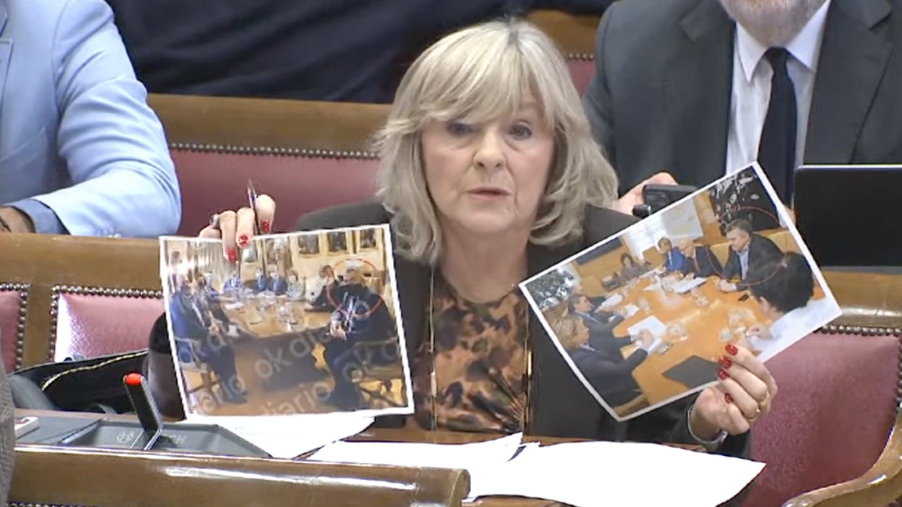 Caballero (UPN) acorrala a Cerdán con fotos de OKDIARIO de sus reuniones en los ministerios