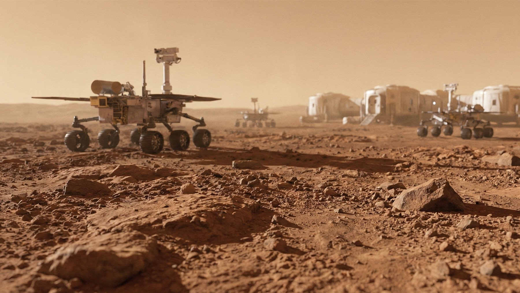 Se avecina revolución en la industria de la construcción: 2 bacterias pueden convertir el polvo de Marte en cemento