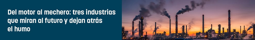 Del motor al mechero: tres industrias que miran al futuro y dejan atrás el humo