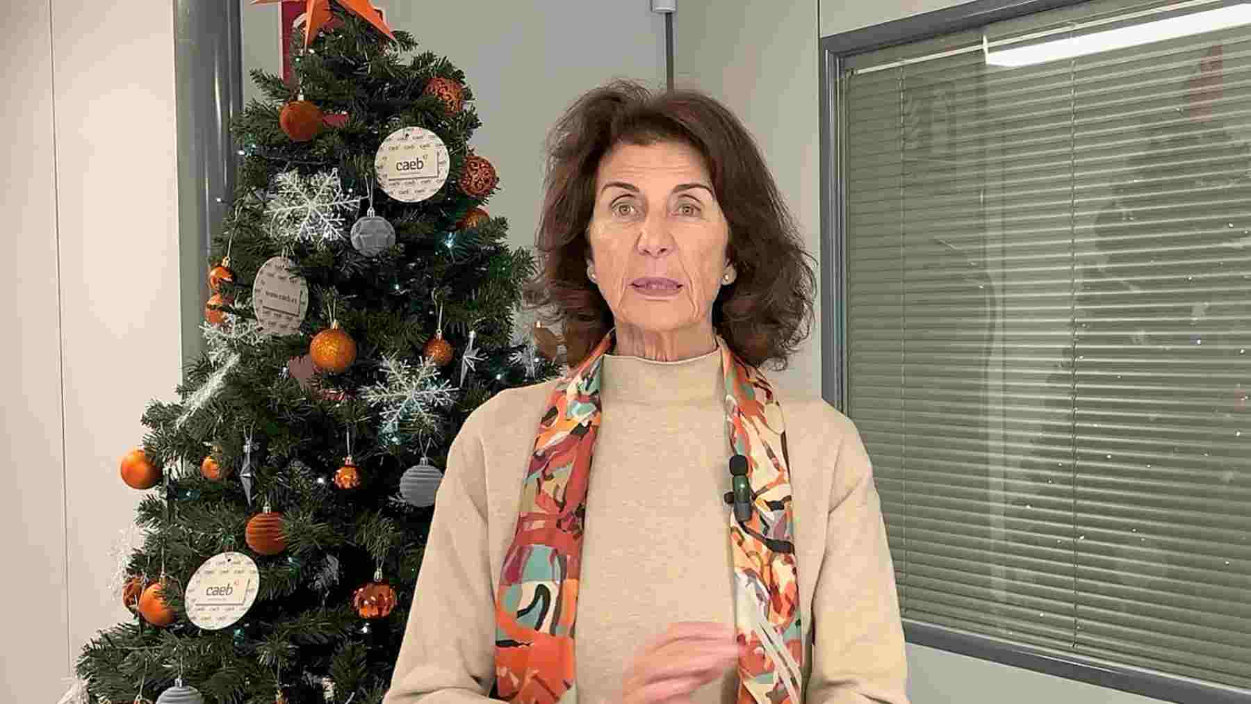 La presidenta de CAEB, Carmen Planas.