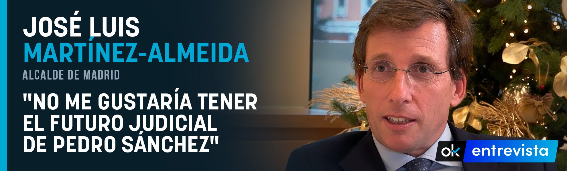 José Luis Martínez-Almeida: No me gustaría tener el futuro judicial de Pedro Sánchez