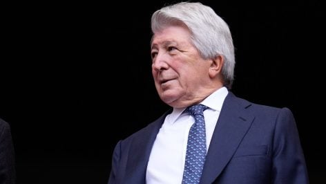 Enrique Cerezo, presidente del Atlético. (Europa Press)