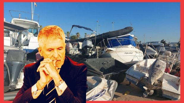 Marlaska, narcolanchas, Puerto de Algeciras, narcotraficantes, contrabandistas, AEGC, Guardia Civil