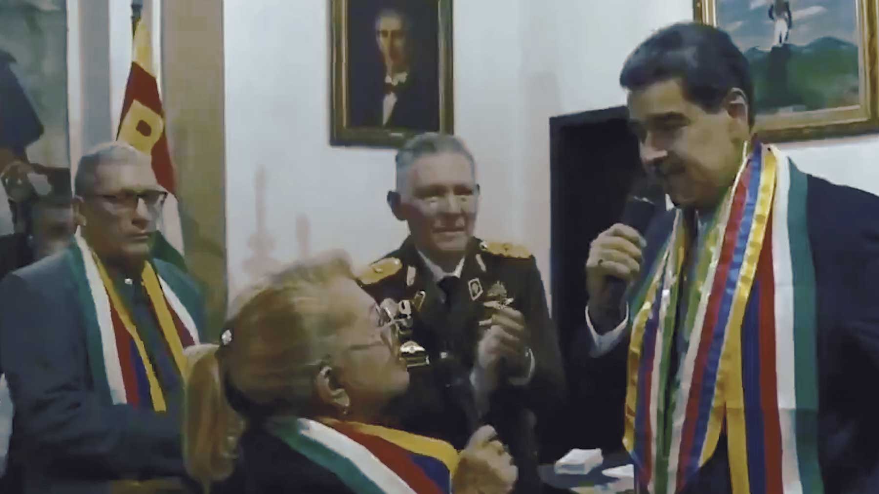 Nicolás Maduro, dictador de Venezuela.