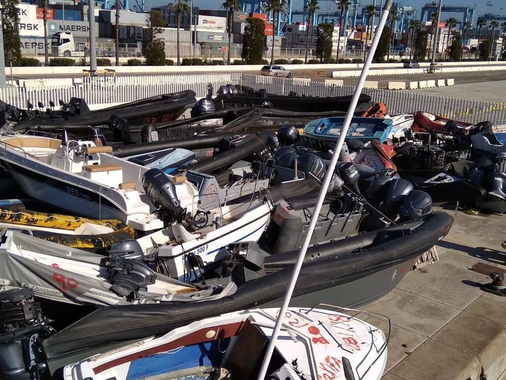 narcholanchas, Puerto de Algeciras, Guardia Civil