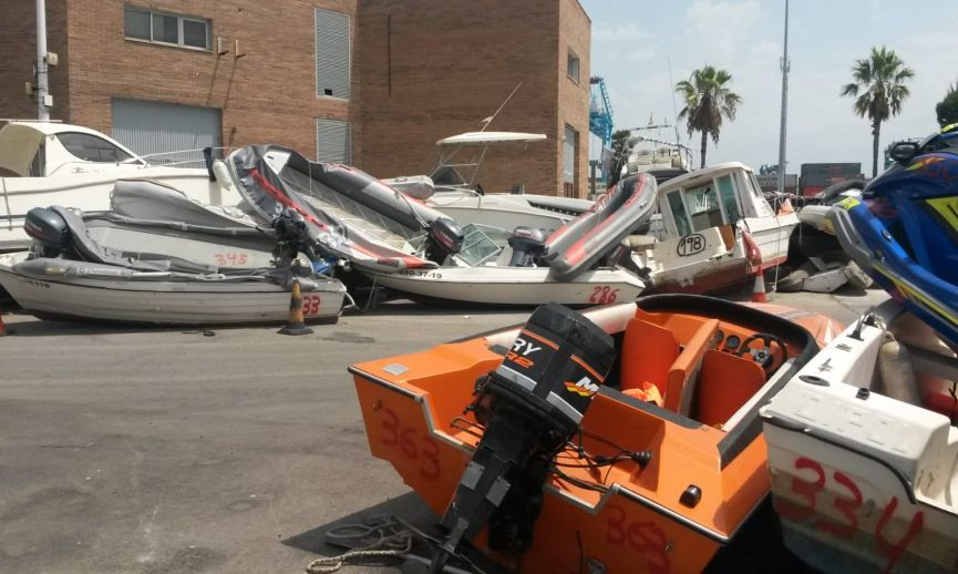narcholanchas, Puerto de Algeciras, Guardia Civil