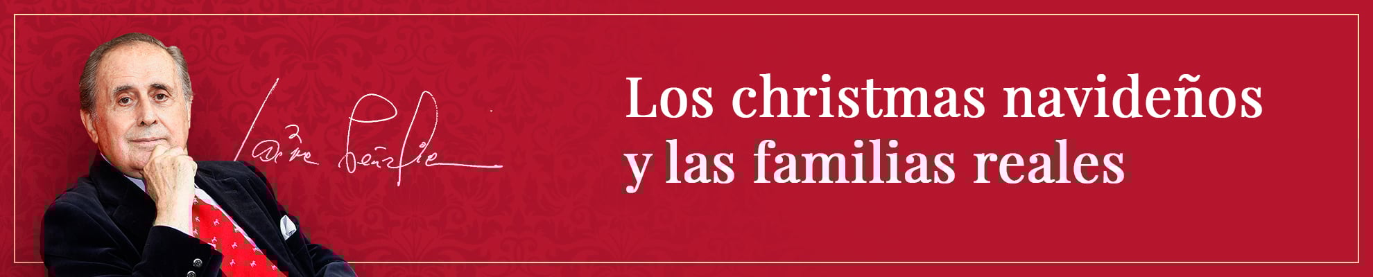 Los christmas navideños y las familias reales