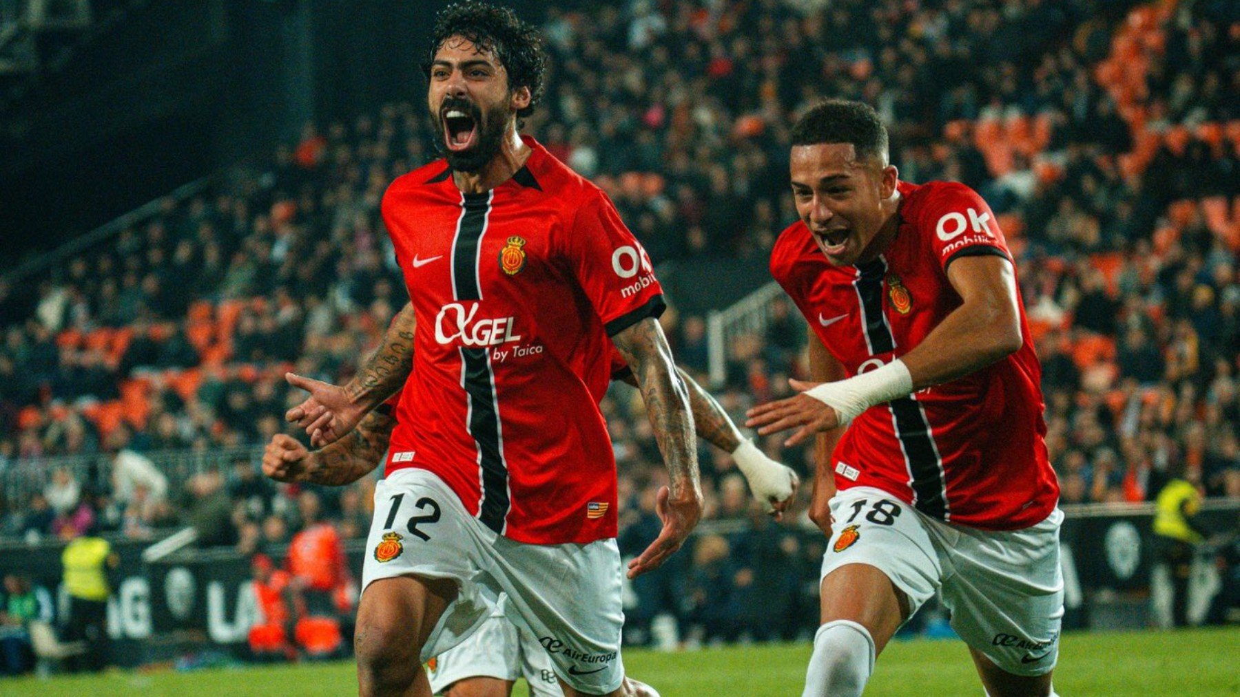 1-1. El Mallorca sufre como nunca, pero saca un puntazo