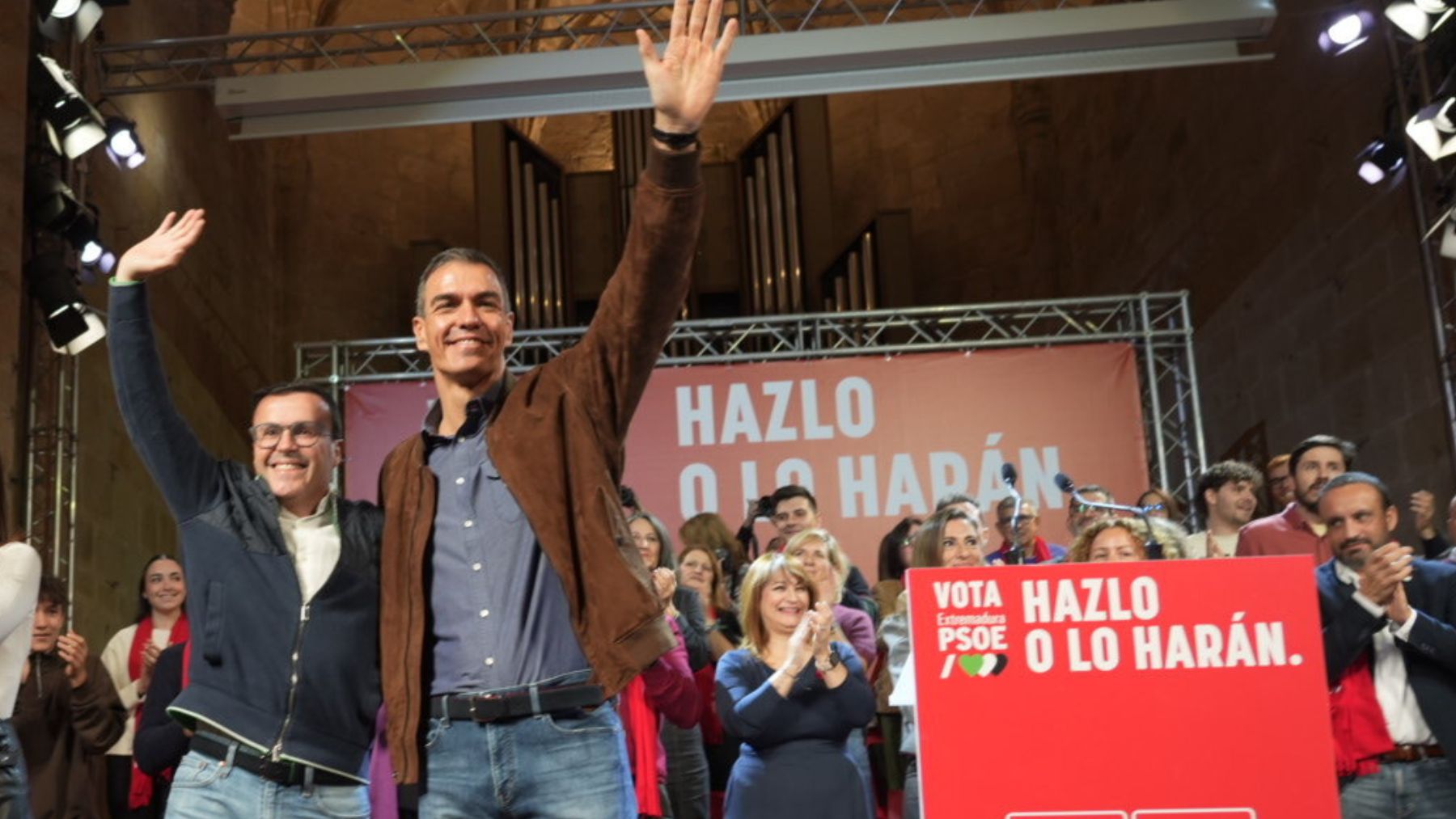 Sánchez cierra la campaña cargando contra Guardiola por agitar el pucherazo y no denunciar acoso en el PP