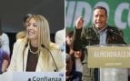 Extremadura papeletas, María Guardiola, Óscar Fernández