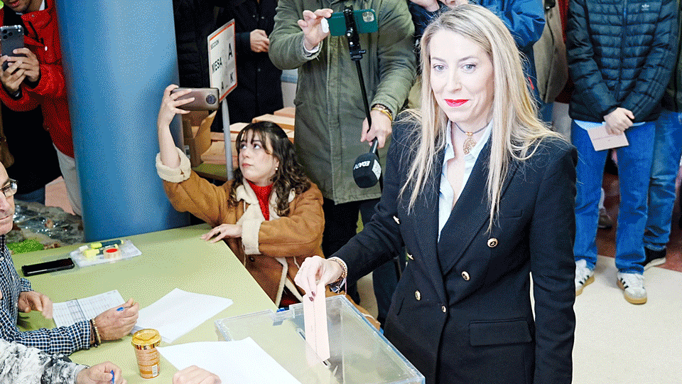 Guardiola se muestra confiada y Fernández Calle ve en estas elecciones un cambio para toda España