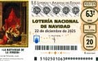 Lotería Navidad peña