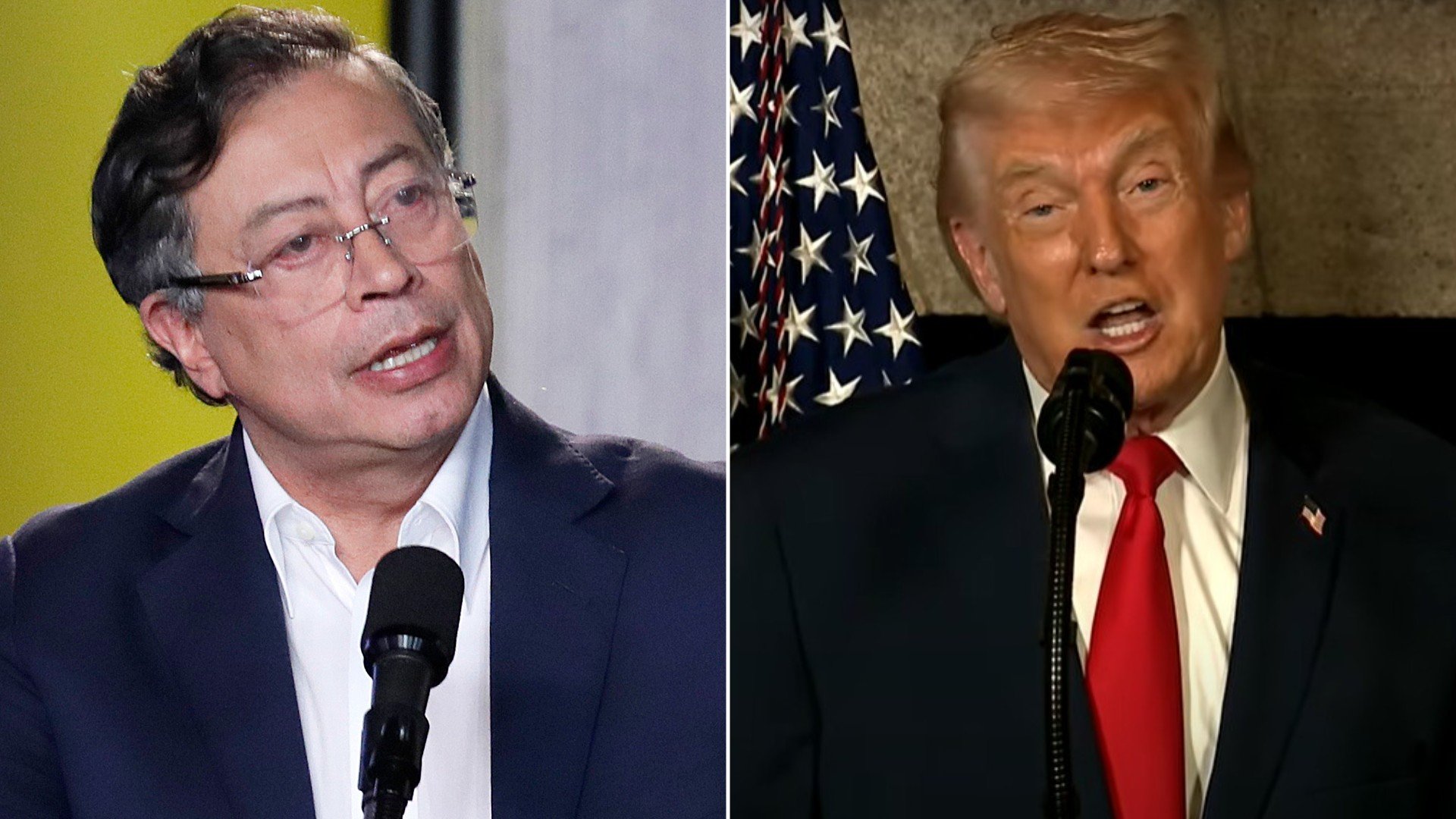 El serio aviso de Donald Trump al alborotador Gustavo Petro: Más le vale andarse con cuidado