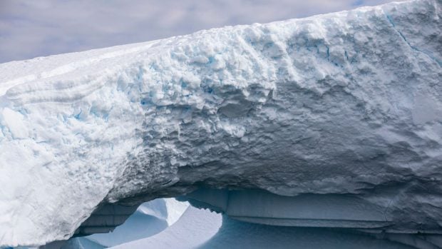 calor en el Ant&aacute;rtico