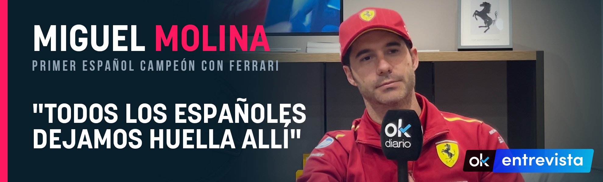 Miguel Molina, primer español campeón con Ferrari: Todos los españoles dejamos huella allí