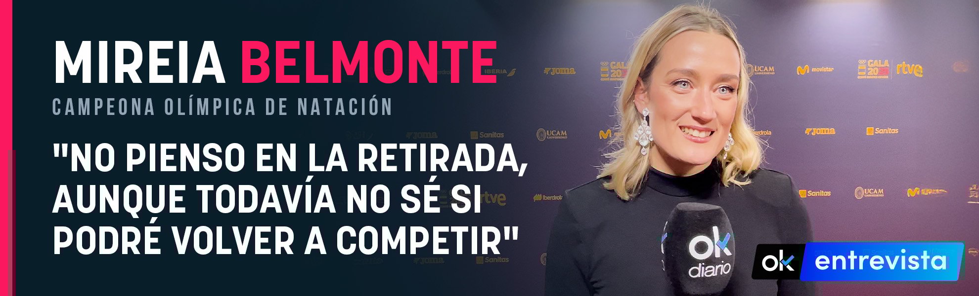 Mireia Belmonte: No pienso en la retirada, aunque todavía no sé si podré volver a competir