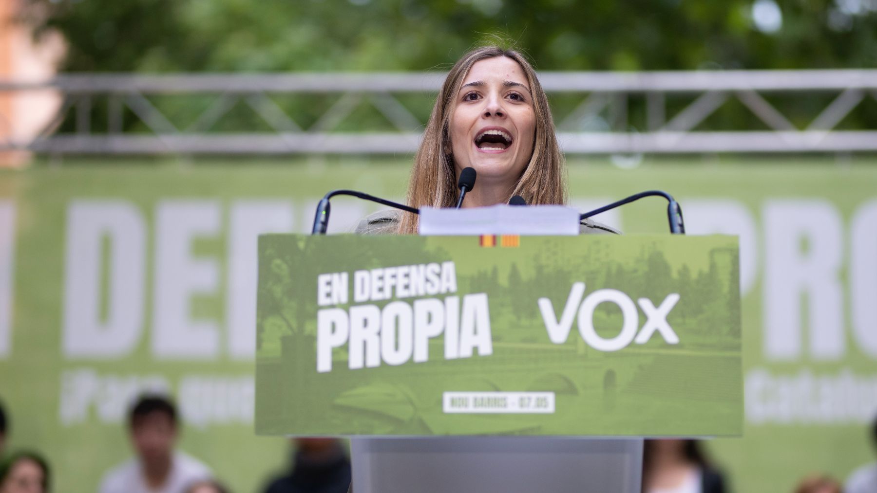 Vox sustituye a Ortega Smith en su Ejecutiva por Julia Calvet, portavoz de Juventud