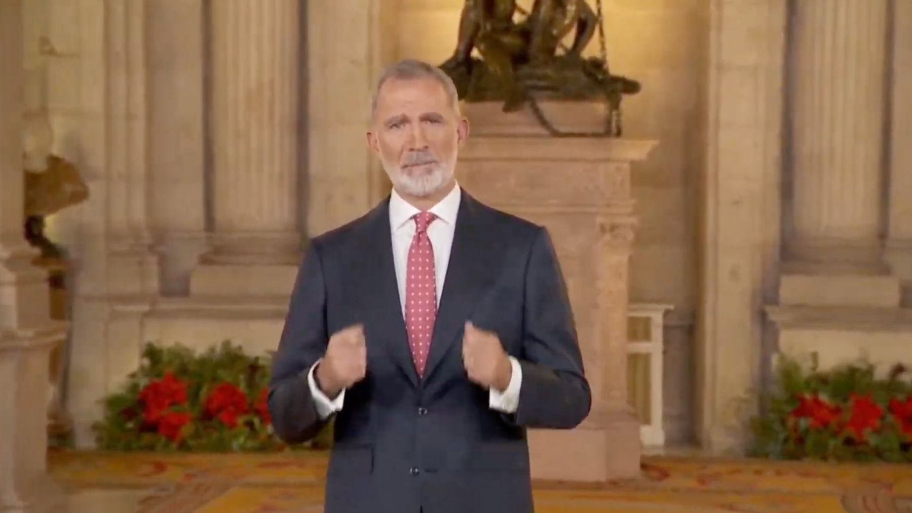 El Rey desmonta el triunfalismo del Gobierno: el coste de la vida y la vivienda limitan a los españoles