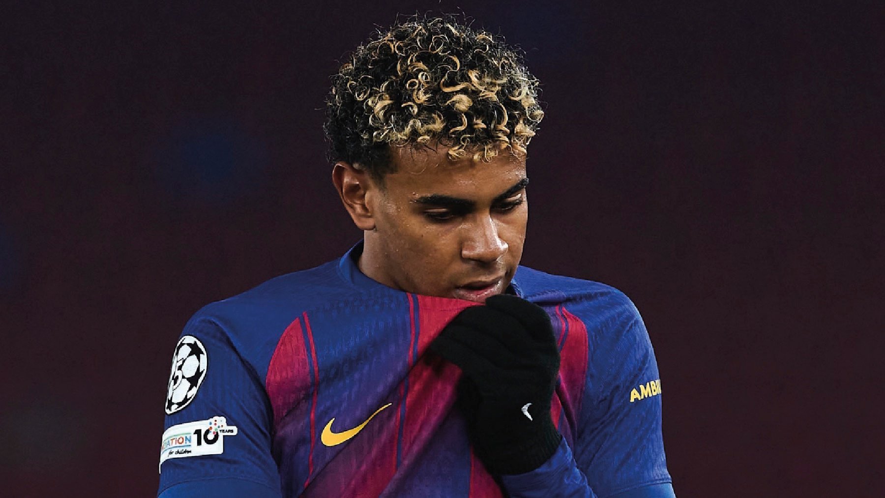 Lamine Yamal en un partido. (Foto: Gtres)