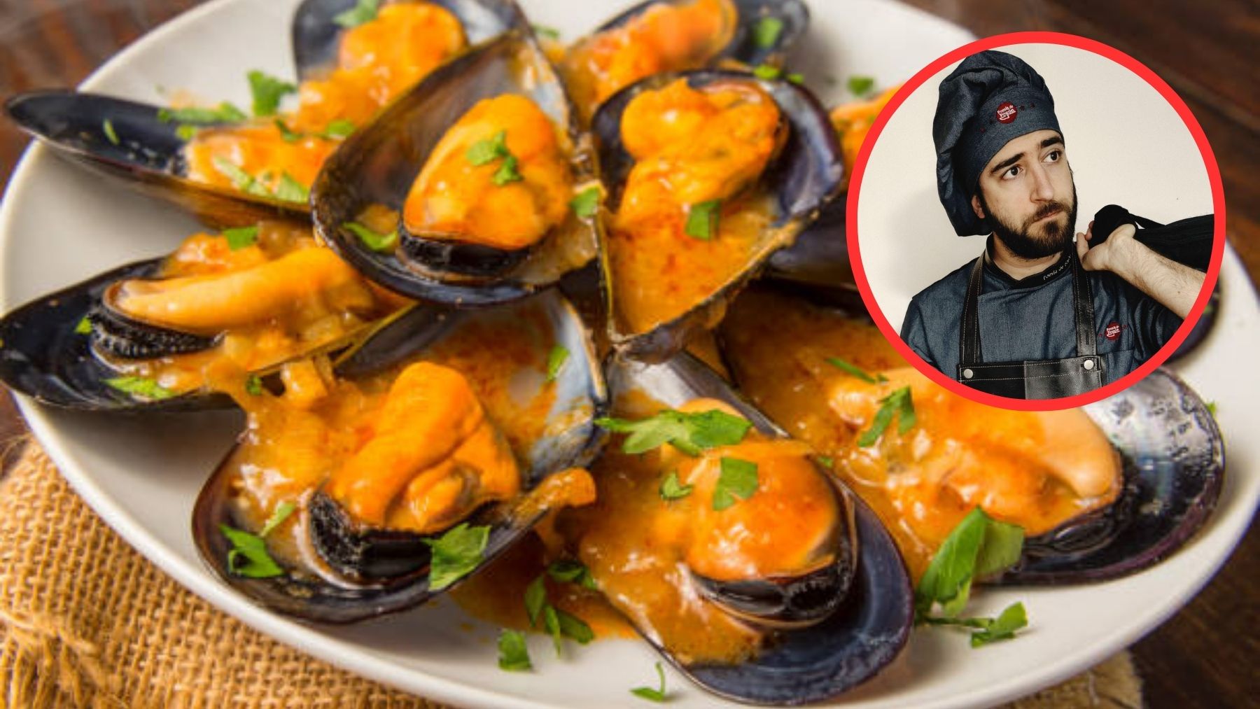 Pablo Suárez, cocinero desvela el truco infalible para cocinar mejillones gallegos: Cometes un error si los haces con agua