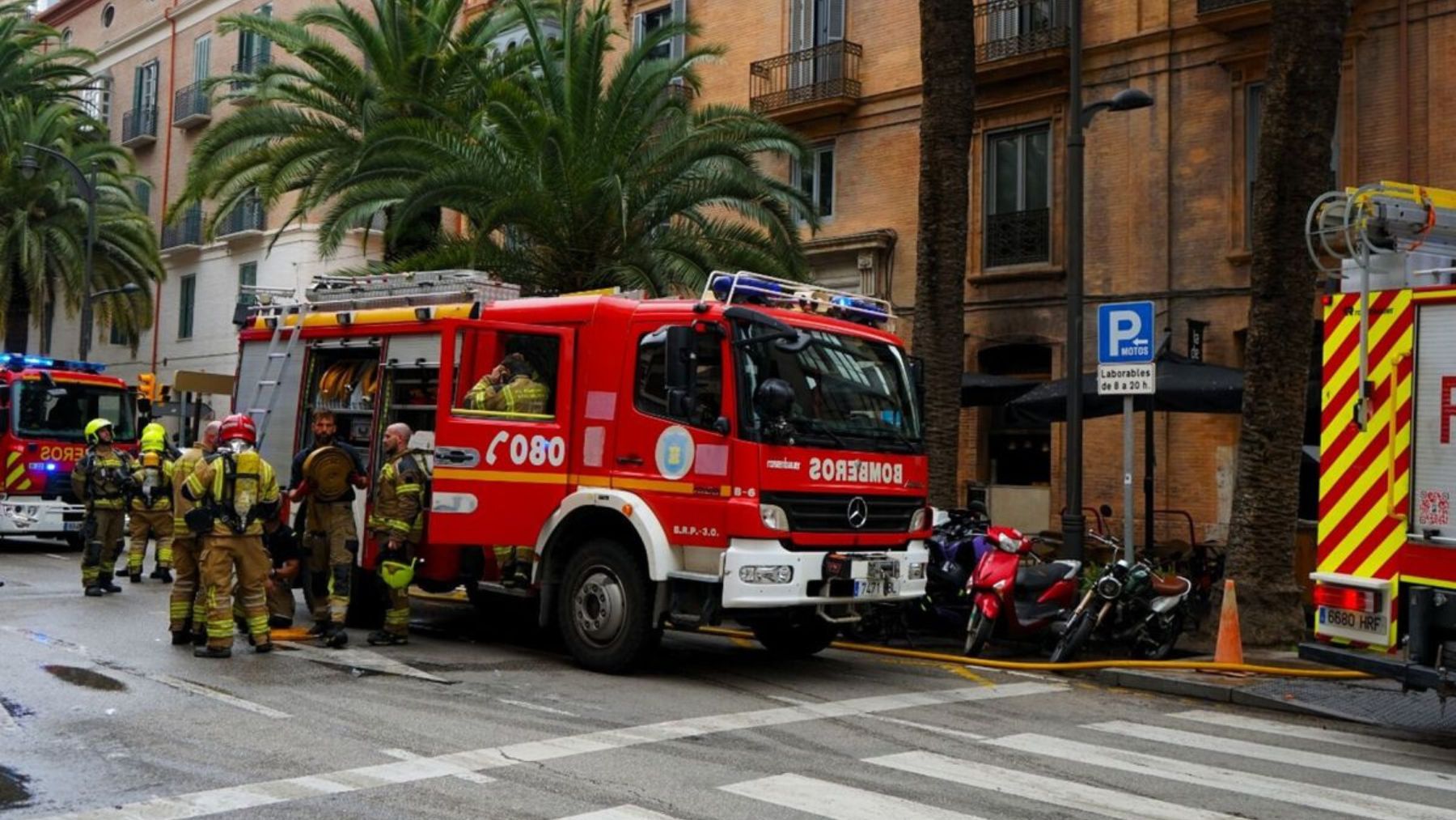 Mueren dos menores atrapados en el incendio de una vivienda en Alhaurín el Grande (Málaga)