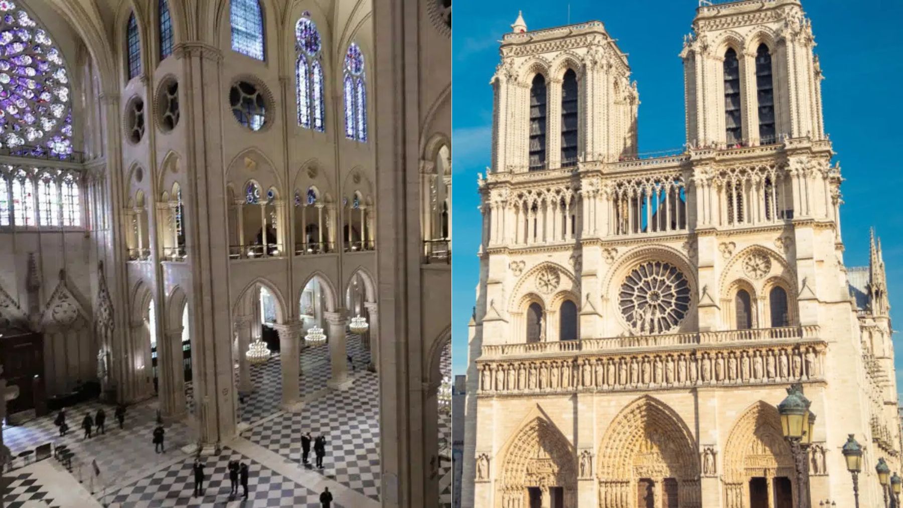 Así son las vidrieras de Notre Dame que han desatado la polémica en Francia y sustituirán a las del s. XIX