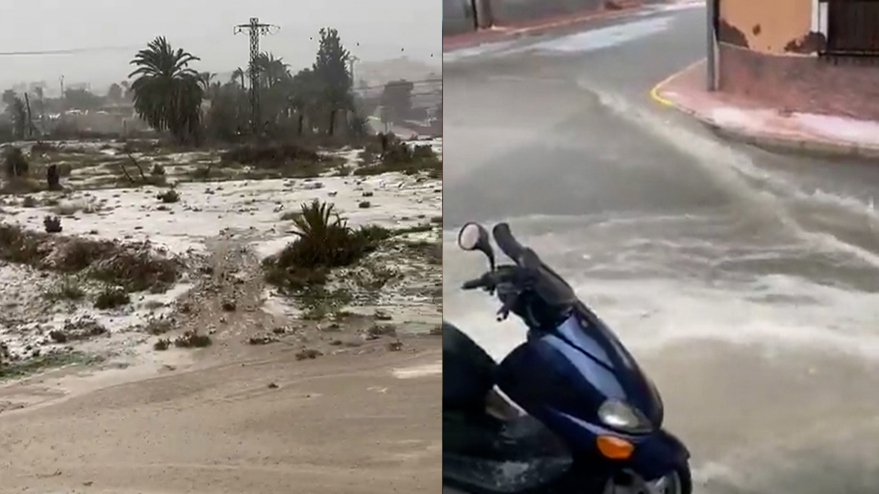 Aviso de Es-Alert en Murcia: la AEMET activa la alerta roja por lluvias muy intensas