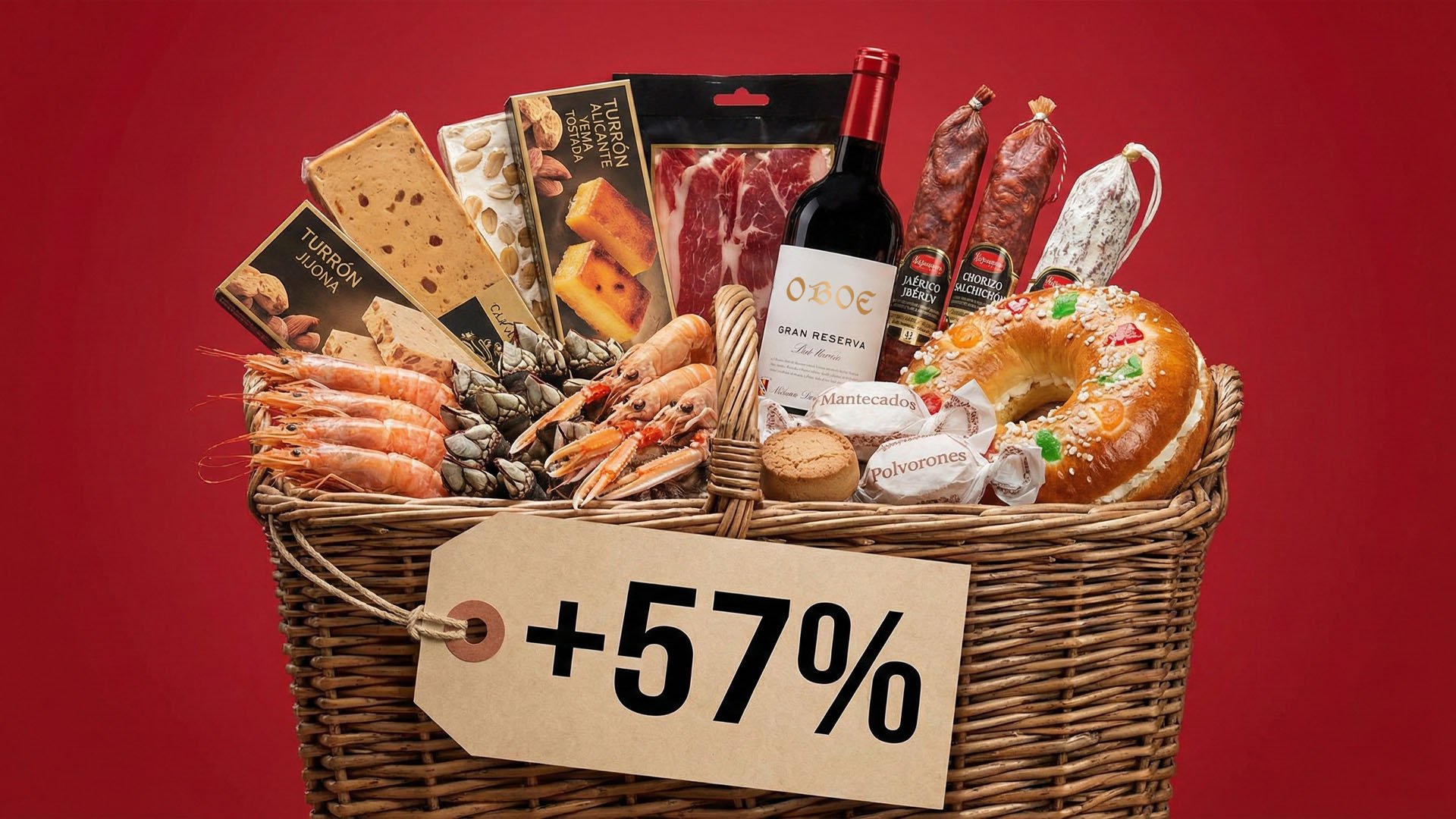 El menú de Nochevieja más caro de la historia: sube un 57% en la última década y un 19% este año