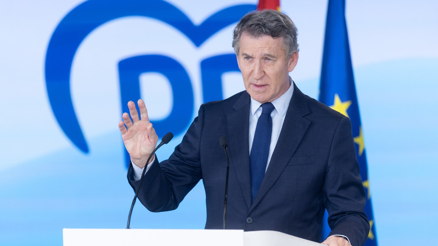 Feijóo dice que 2025 ha sido el año del colapso del sanchismo y del peor Gobierno de la democracia