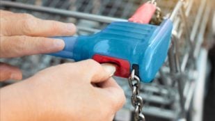 monedas carrito supermercado